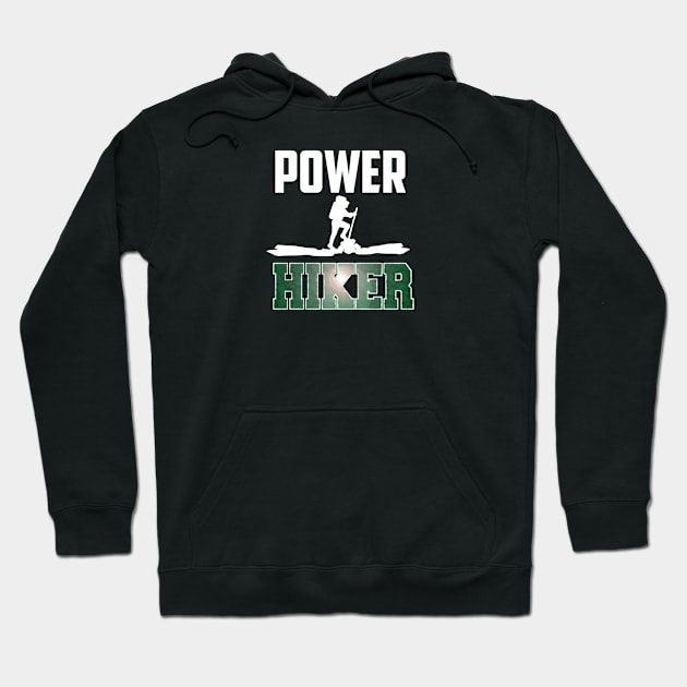 Power hiker Hoodie by artsytee